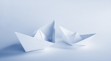 Bateaux en origami